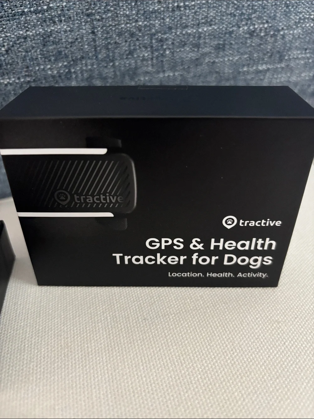 Active USA Tractive GPS & Health Tracker for Dogs - Black